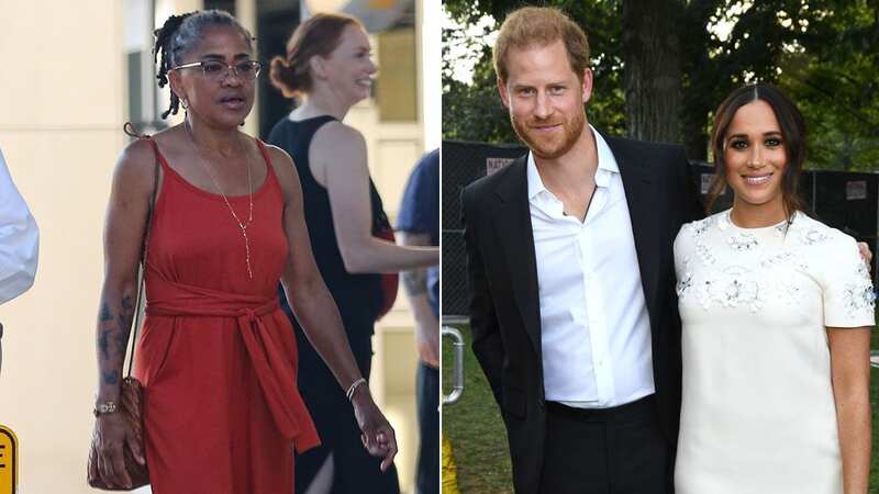 Doria Ragland was spotting enjoying an afternoon with a friend (Image: BACKGRID)