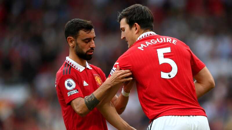 Bruno Fernandes has replaced Harry Maguire as Manchester United