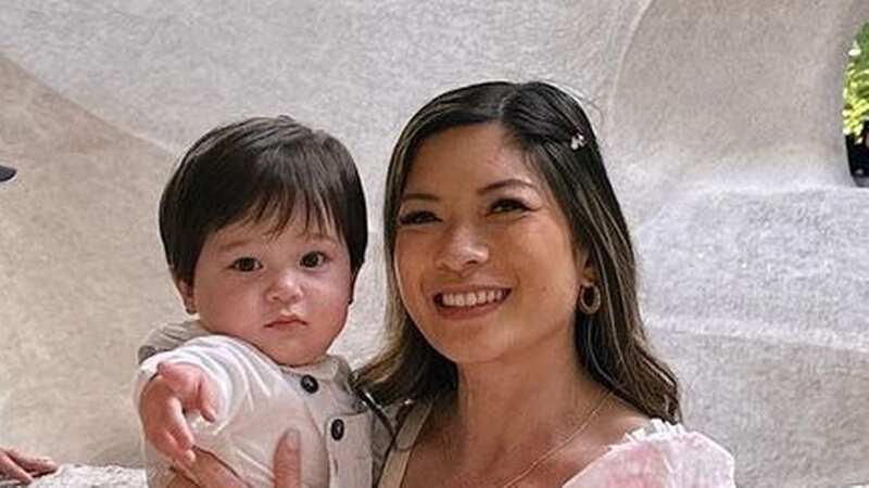 Tour de Lust Influencer Christine Tran Ferguson with her son (Image: tourdelust/Instagram)