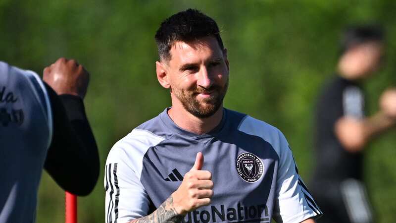 Lionel Messi could make his Inter Miami debut in the Leagues Cup against Cruz Azul (Image: CHANDAN KHANNA/AFP via Getty Images)