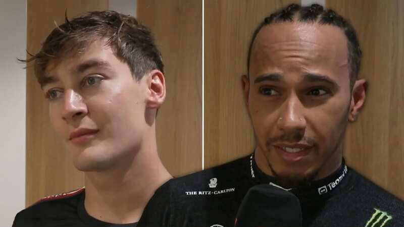 Lewis Hamilton was glum after practice on Friday (Image: Sky Sports)