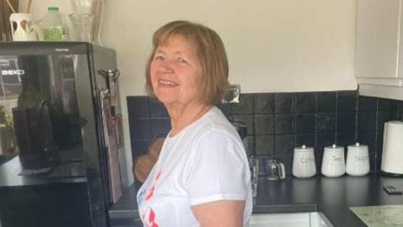 Angela Dimmer has lost six stone (Image: Caters News Agency)