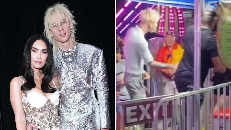 Megan Fox and Machine Gun Kelly attended a fun fair in the week