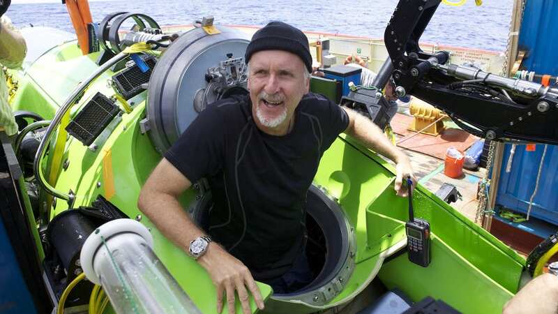James Cameron made 33 dives to the Titanic wreck site (Image: AP)