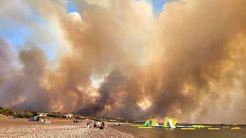 TUI says flights operating as normal while crying Brits flee burning hotels