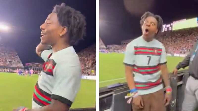 YouTuber iShowSpeed is a self-confessed Cristiano Ronaldo fanatic but seemed to be converted after watching Lionel Messi