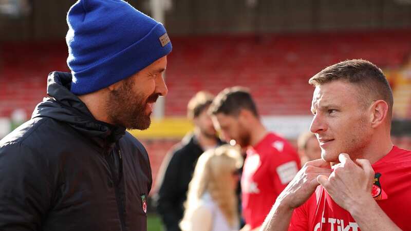 Hollywood actor and co-owner of Wrexham Ryan Reynolds was able to convince Paul Mullin to drop down a division to join his team (Image: Matthew Ashton - AMA/Getty Images)
