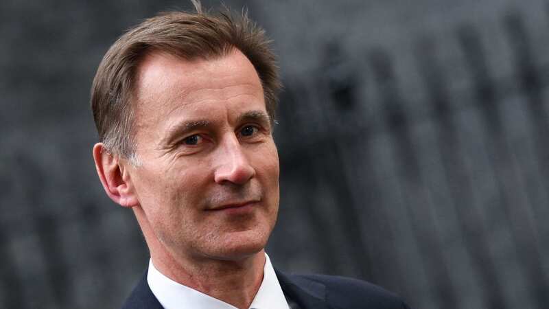 Chancellor Jeremy Hunt said he was lucky with his early diagnosis (Image: AFP via Getty Images)