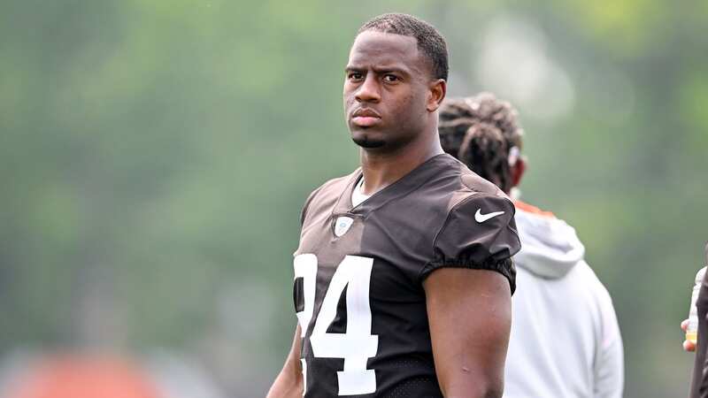 Cleveland Browns star Nick Chubb held a Zoom meeting with fellow running backs on Sunday (Image: Nick Cammett/Diamond Images via Getty Images)
