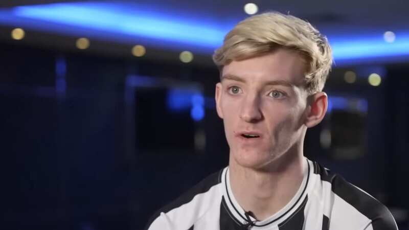 Anthony Gordon has opened up on what life is like in Eddie Howe