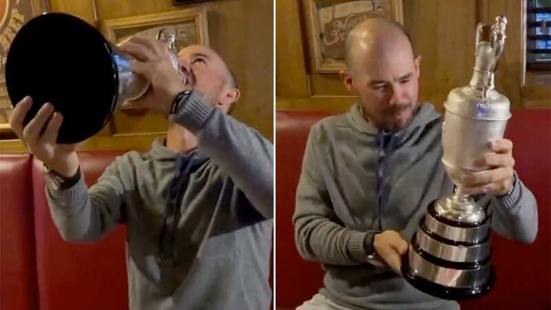 Brian Harman delivers on Claret Jug promise in pub after winning The Open