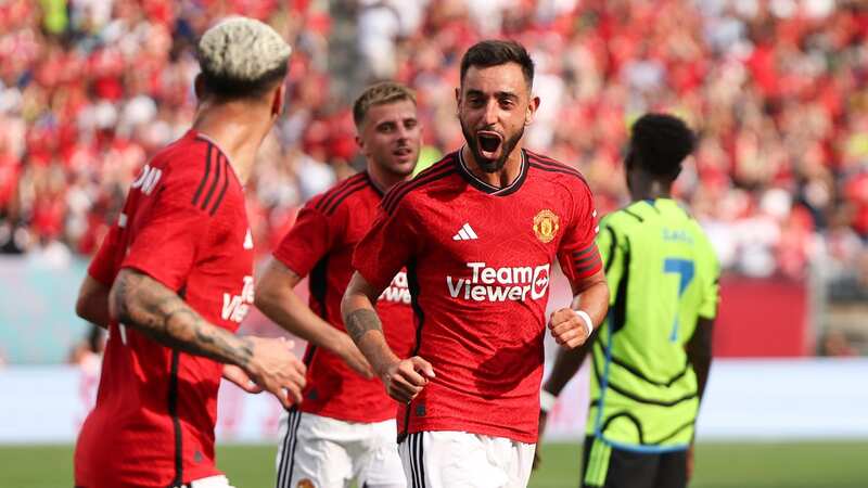 Man United continue their pre season tour against Wrexham in San Diego on Tuesday (Image: (Photo by Matthew Ashton - AMA/Getty Images))