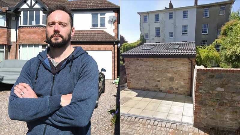 Gurwinder Singh, from Walsall, West Midlands, started building a large new house without the correct permission (Image: SWNS)