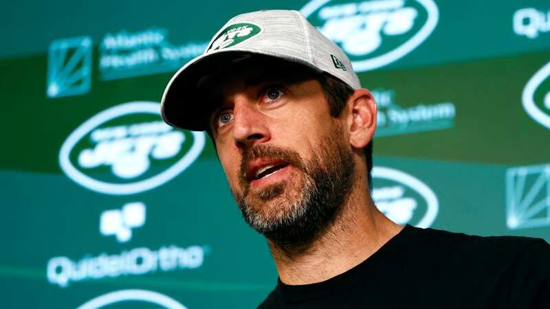 Aaron Rodgers is reported to have restructured his contract with the New York Jets (Image: Rich Schultz/Getty Images)