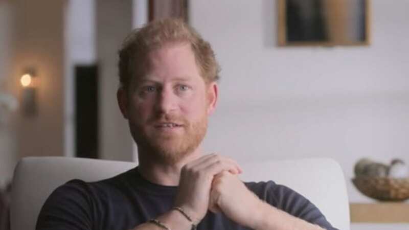 Prince Harry appeared 