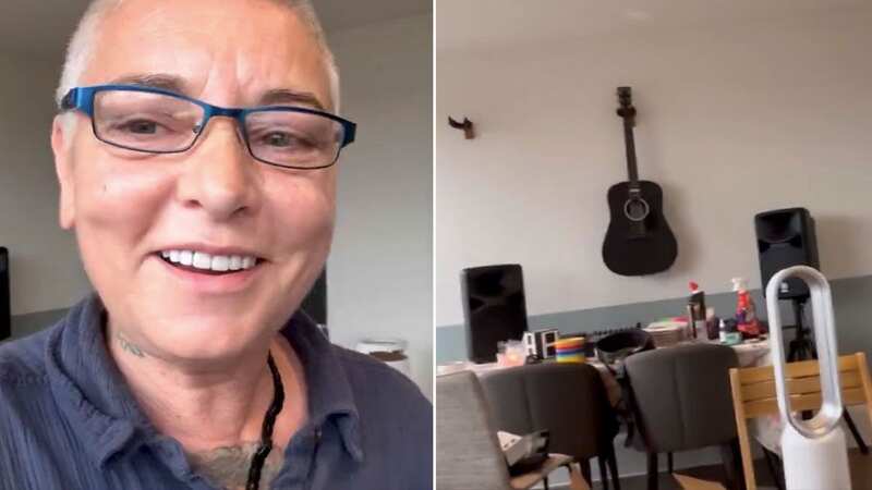 She had only moved in a couple of weeks ago and showed fans around