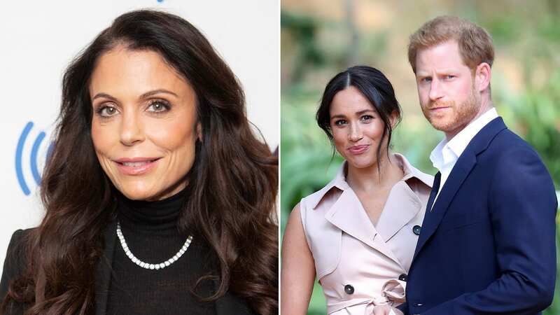 Bethenny Frankel spoke about Harry and Meghan once more (Image: getty)
