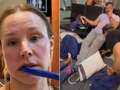 Kristen Bell and kids 'kicked out' of airport for trying to sleep at gate