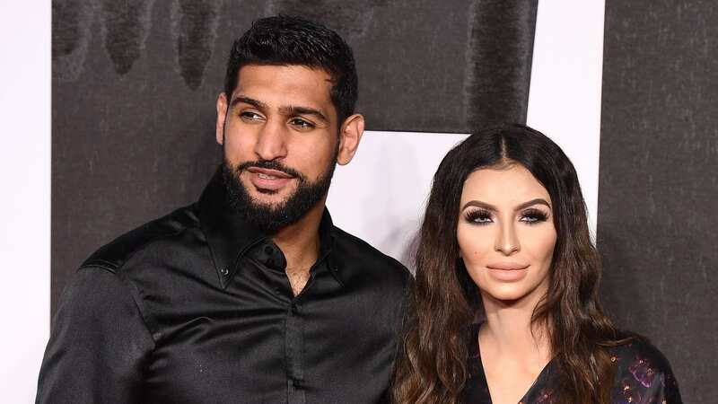 Amir Khan and wife Faryal 