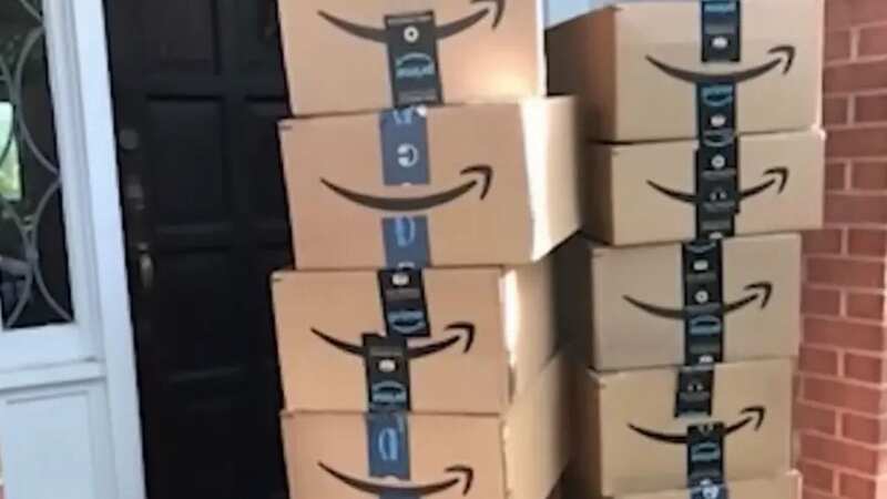 A Virginia woman had a shocking surprise when she received hundreds of packages she didn
