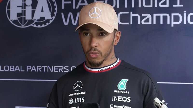 Lewis Hamilton was impressed by Max Verstappen in qualifying (Image: Sky Sports)