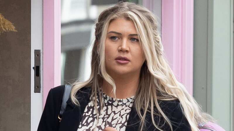 Katie Bradsell, 32, leaving Chester Magistrate Court earlier this week (Image: Cavendish Press)