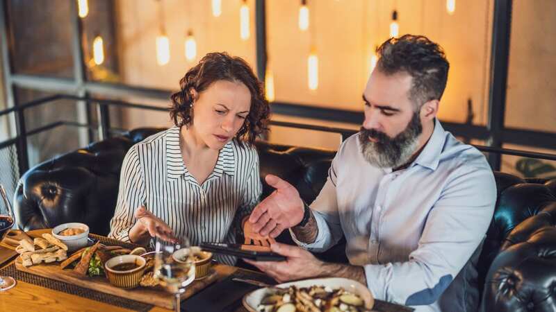The woman was fuming at her date