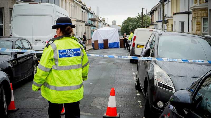 Police were called to the property yesterday afternoon (Image: SWNS)