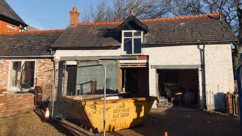 The derelict coach house (Image: Dan Burns, Natural Selection Design)