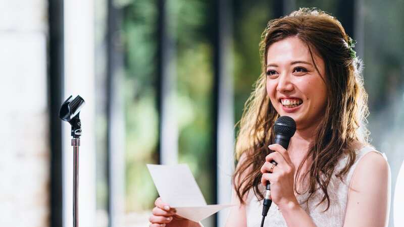 The wedding speech did not go down well (stock photo) (Image: Getty Images)