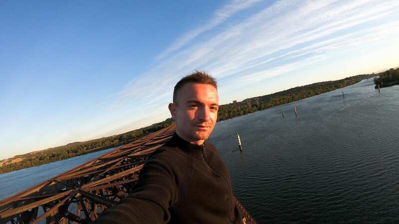 Remi Lucidi, known for extreme stunts, fell after trying to pose for a picture on a skyscraper (Image: Instagram/@remnigma)