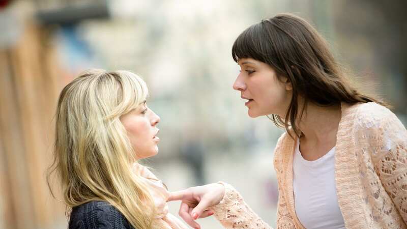 The woman said her friend 