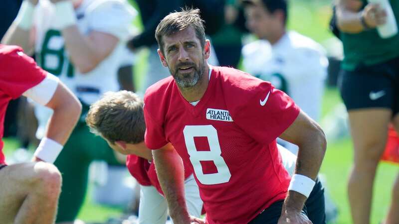 Aaron Rodgers has made a big change to his New York Jets contract (Image: AP)