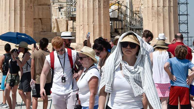 Travellers will soon be able to insure themselves against very high temperatures (Image: AFP via Getty Images)