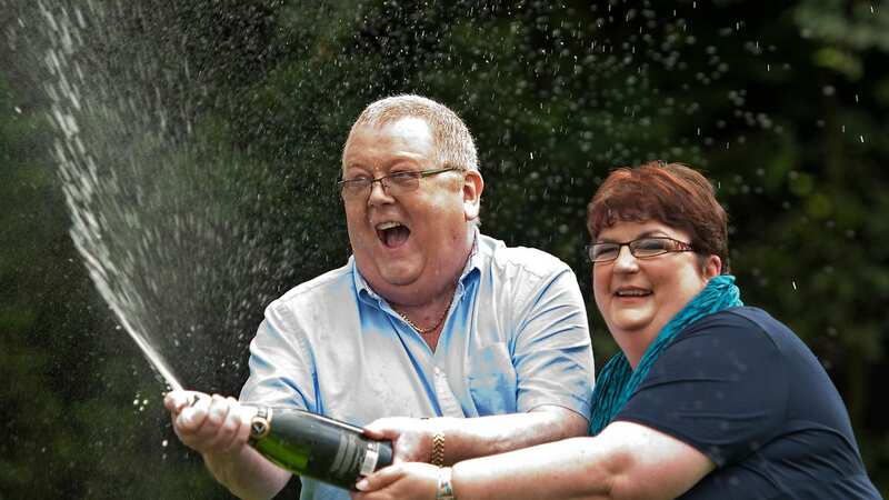 Colin Weir and his wife Christine won £161million in 2011 (Image: AFP/Getty Images)