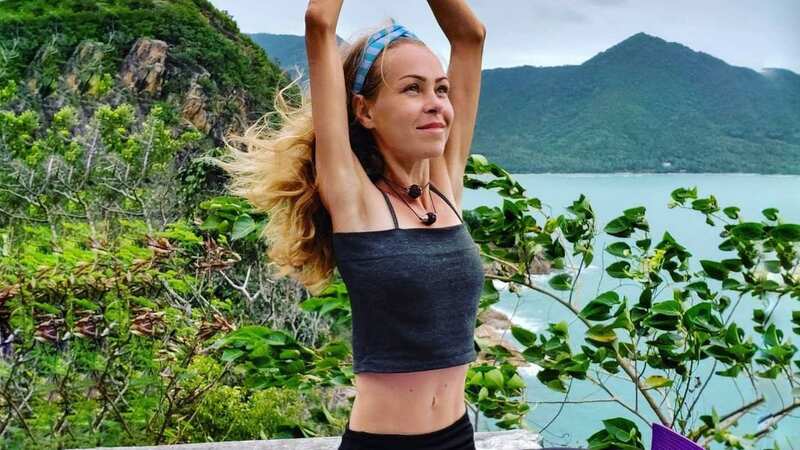 The Russian girl who had been living in South Asia ate a raw food diet (Image: Newsflash)