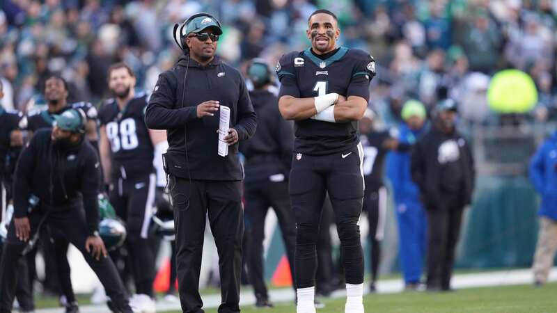 New Philadelphia Eagles offensive coordinator Brian Johnson has a productive relationship with Jalen Hurts after serving as his quarterbacks coach for two years (Image: Getty Images)