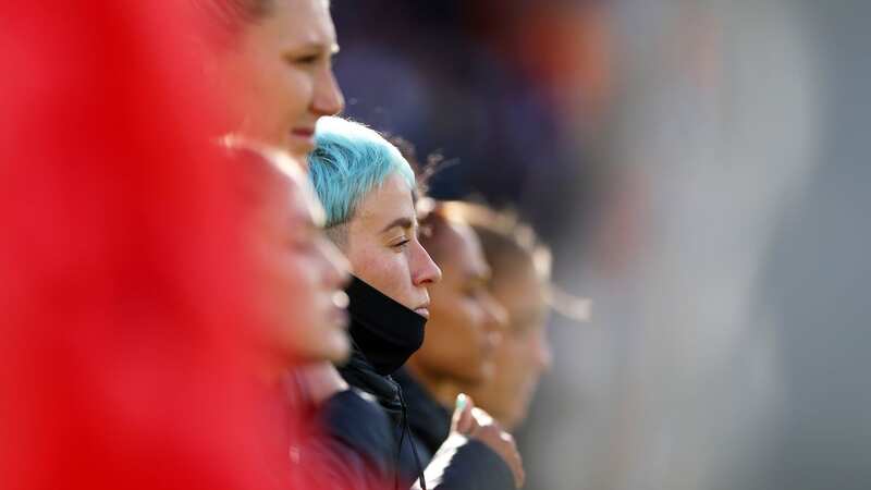 Megan Rapinoe has been accused of 