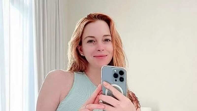Lindsay Lohan welcomed a baby boy with her husband (Image: Lindsay Lohan/Instagram)