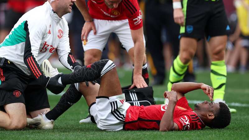 Amad Diallo is set to miss the start of the Premier League season through injury (Image: Getty Images)
