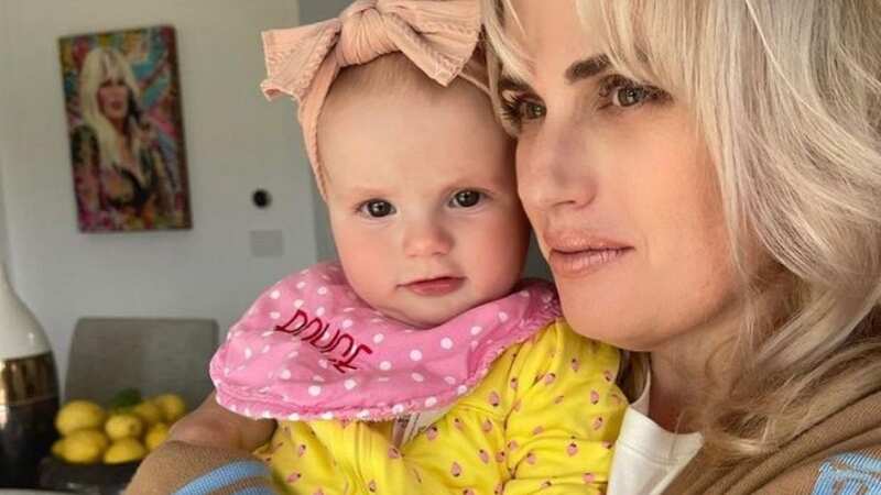 Rebel chose surrogacy over carrying the child herself (Image: @RebelWilson/Instagram)