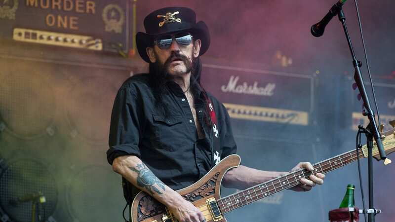 Lemmy onstage (Image: Redferns via Getty Images)