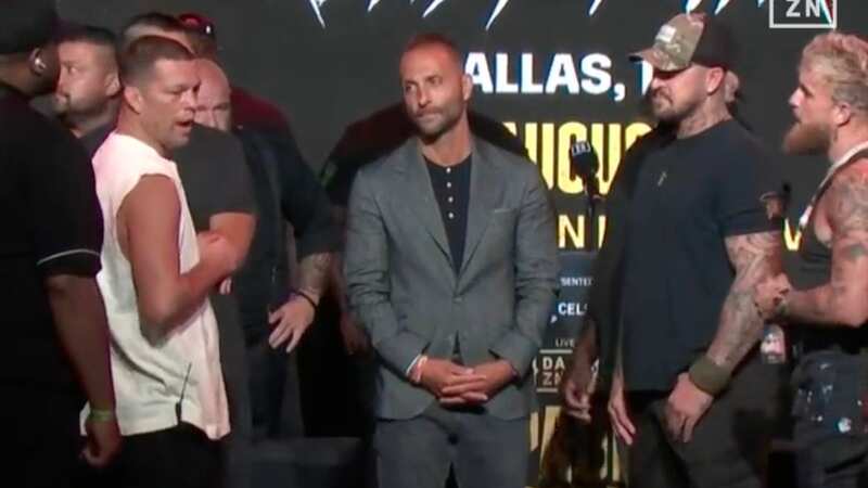 Nate Diaz backtracks on threat to sue Jake Paul following brawl during face-off