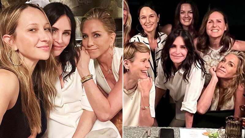 Jennifer Aniston and Courteney Cox reunite amid success of new brand