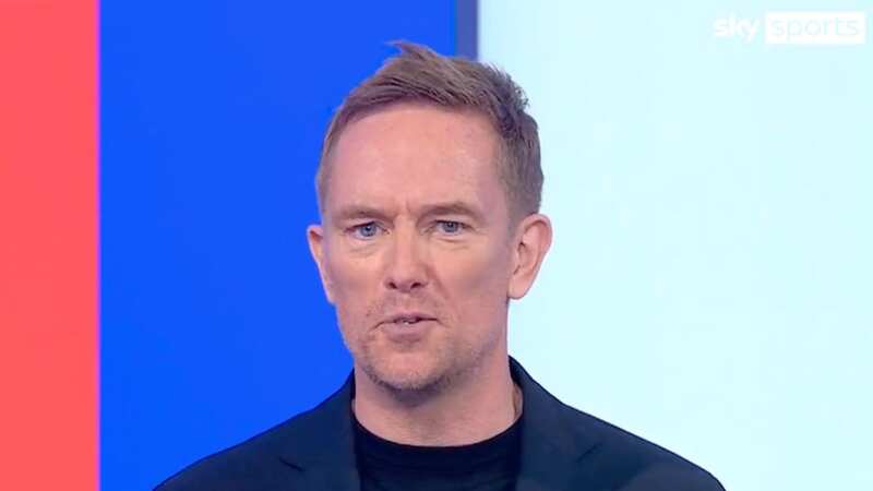 Simon Thomas has replaced Jeff Stelling on Soccer Saturday (Image: Sky Sports)