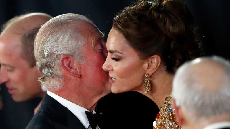 King Charles and Kate