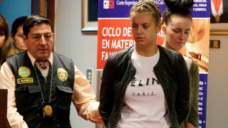 Michaella McCollum, right, and Melissa Reid back in 2013 (Image: AP)