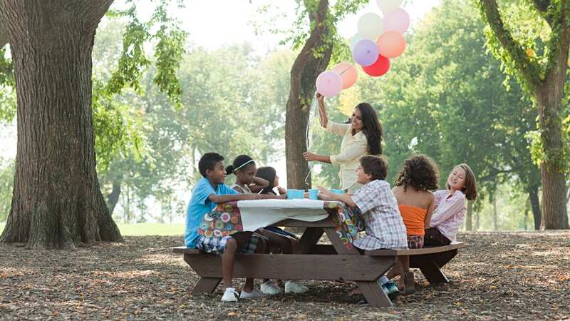 The mum tried to reserve tables at the park (Image: Getty Images/Image Source)