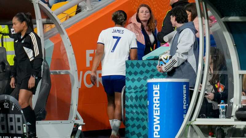 Lauren James was shown a straight red card (Image: Sajad Imanian/DeFodi Images via Getty Images)
