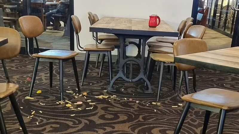 The parents were slammed for letting their kids throw food (stock photo) (Image: Getty Images/iStockphoto)